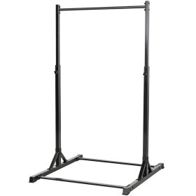 Soozier Portable Pull Up Station, Height Adjustable Pull Up Bar with 8 Levels for Home Gym Strength Training, 440LBS Capacity